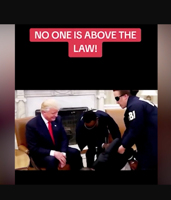 trump yapay zeka ile obama yi hapse atti
