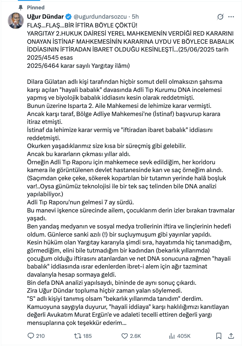 ugur dundar in babalik davasi sonuclandi